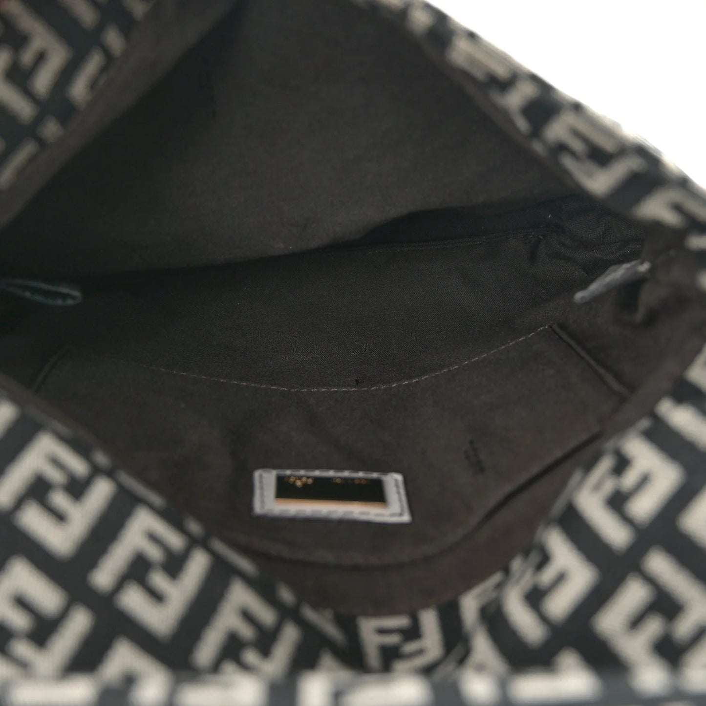 Zucchino Tube Messenger Bag Black White