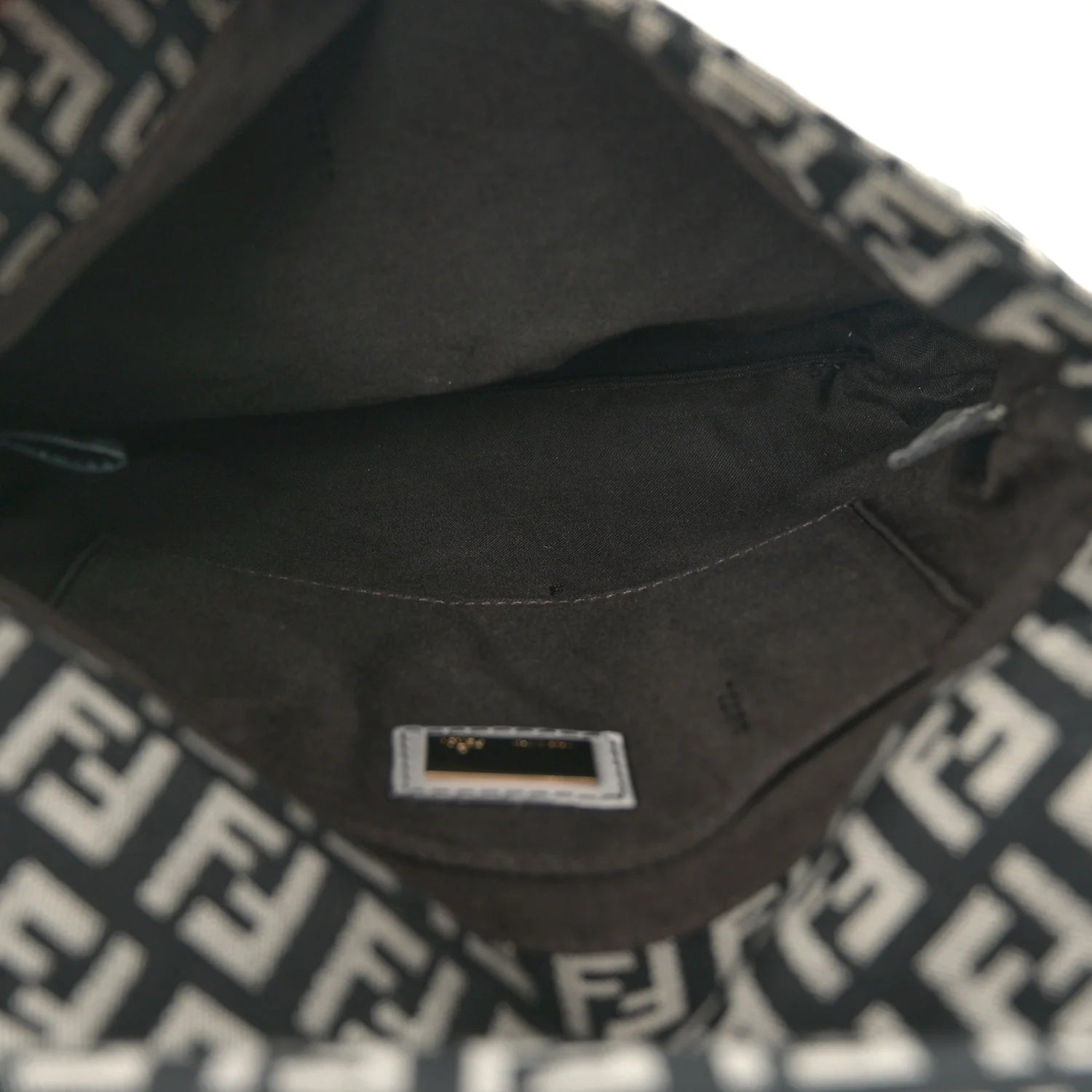 Zucchino Tube Messenger Bag Black White