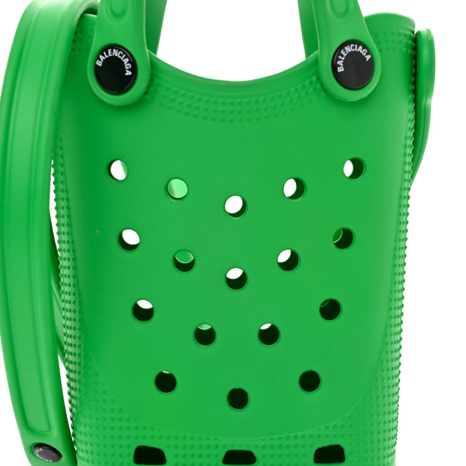 X CROCS Rubber Phone Holder with Strap Green