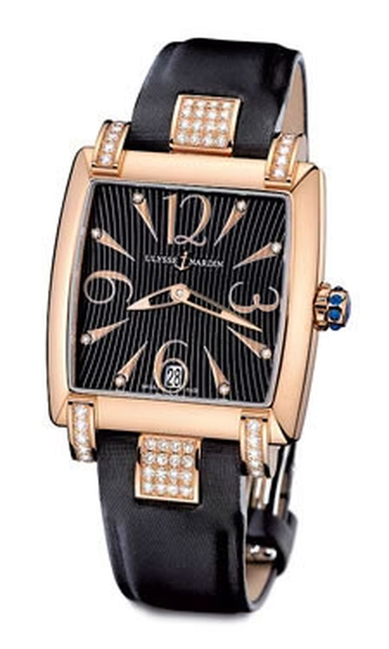 '- Caprice - Rose Gold - Leather Strap