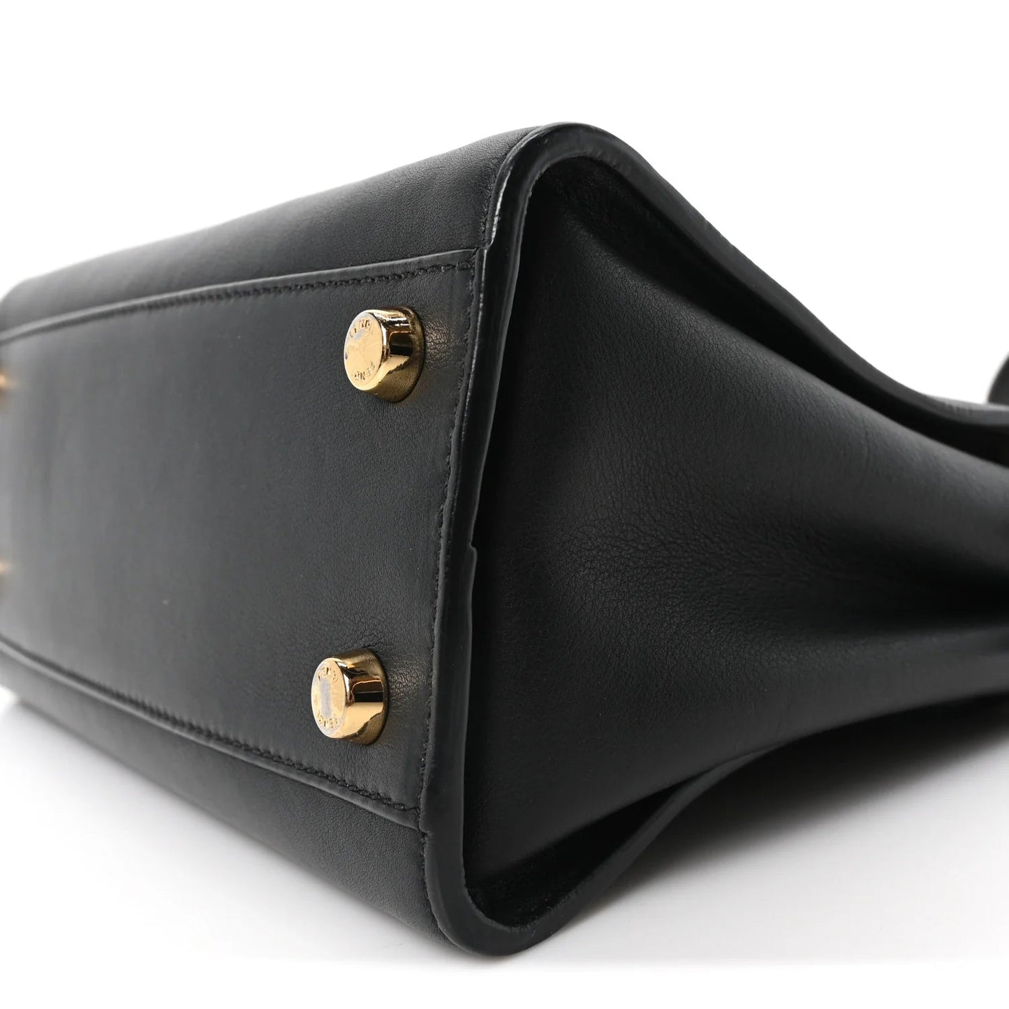 Vitello Tahiti Burro Medium Peekaboo Iconic Essentially Satchel Black Corda