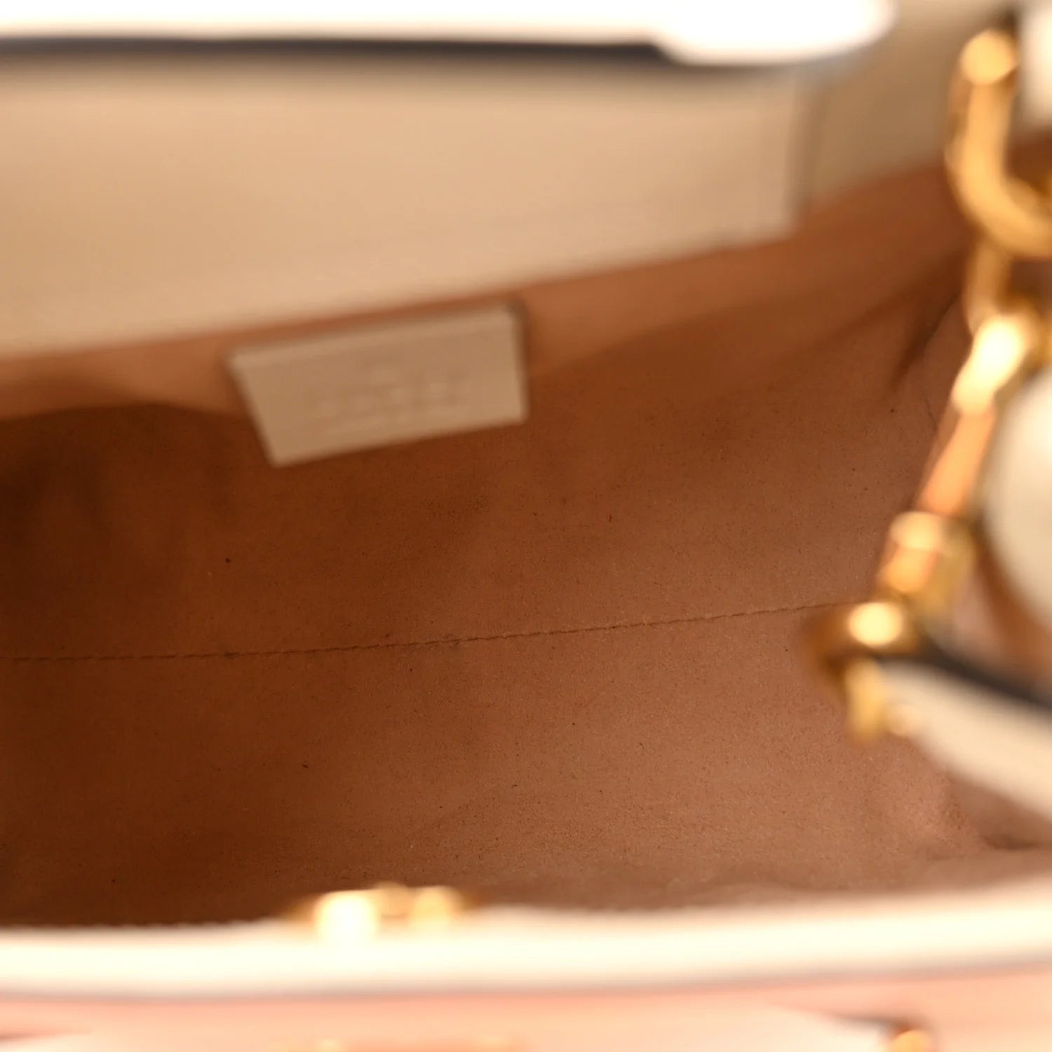 Wonka Mini Diana Tote Bag in Mystic White and Orange Fluo Calfskin