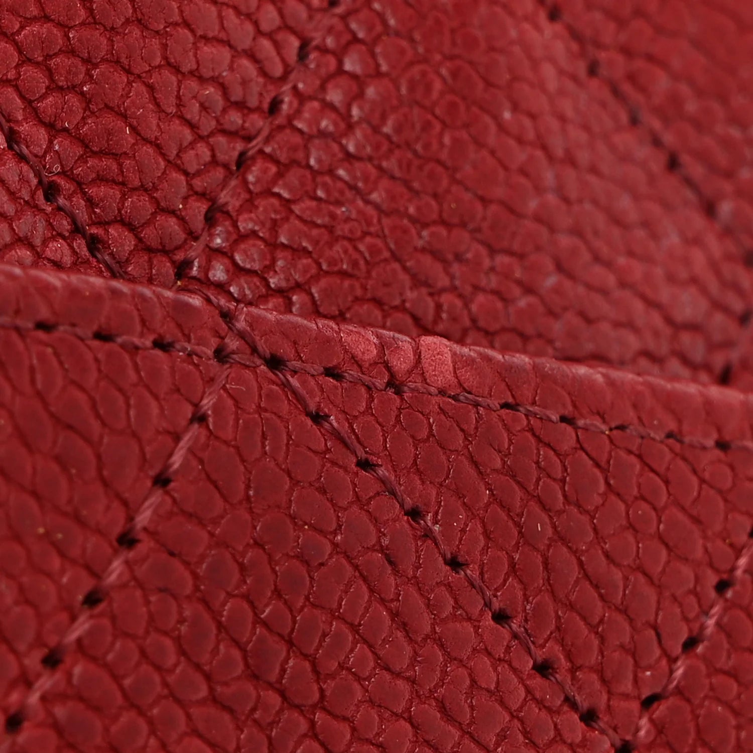 Washed Caviar Quilted 2.55 Reissue 225 Bijoux Chain Flap Red