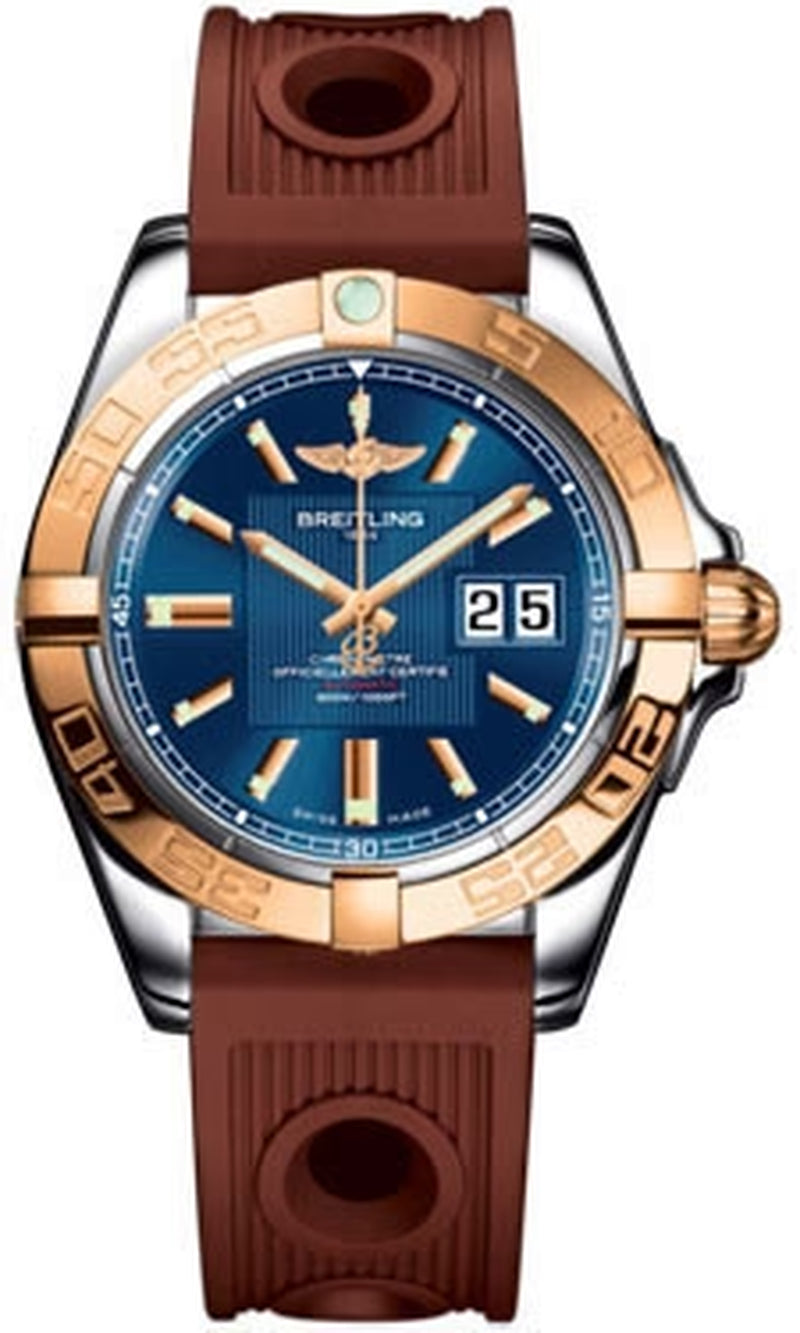 '- Galactic 41 Steel-Rose Gold - Ocean Racer Strap