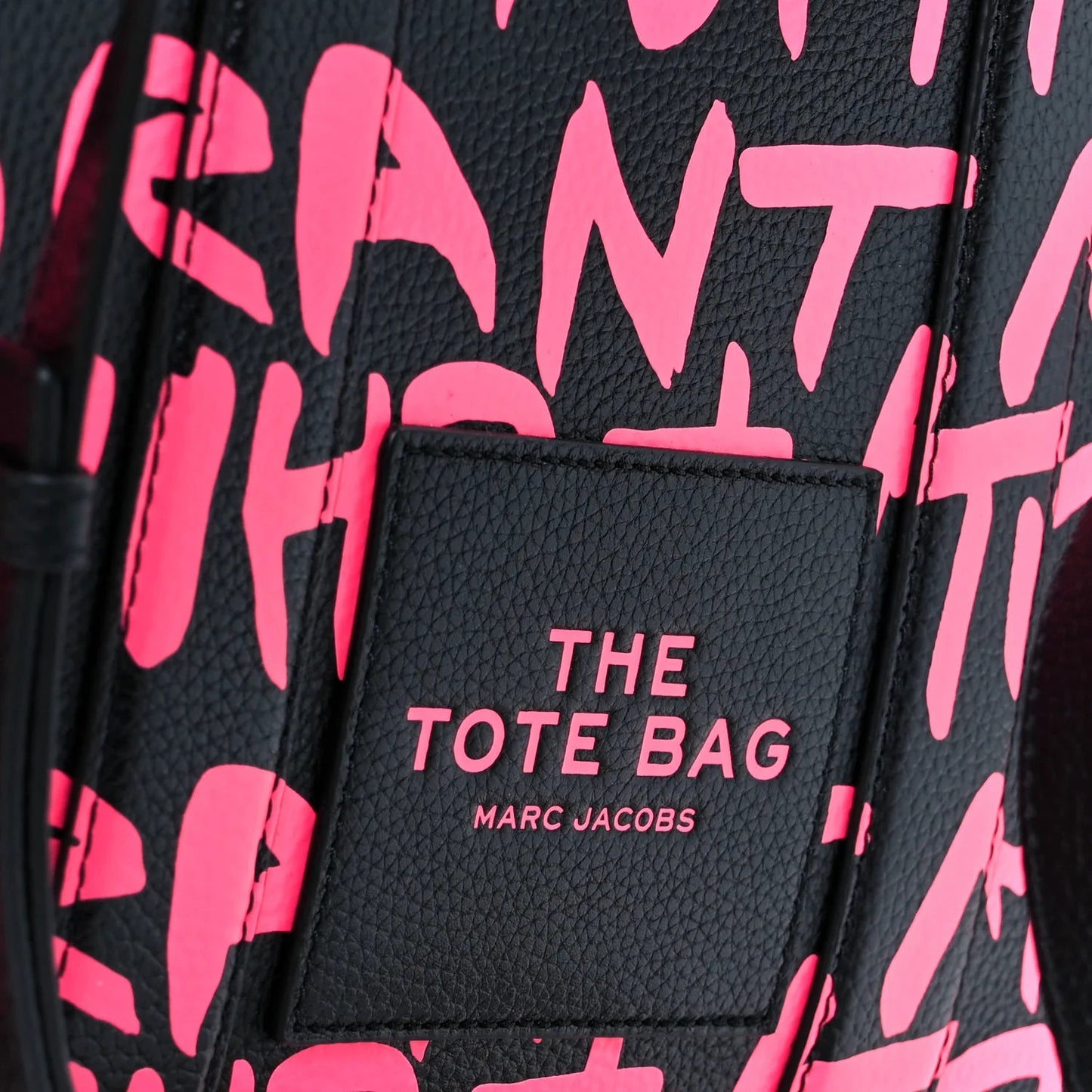 X STEPHEN SPROUSE Grained Calfskin Medium the Tote Bag Pink