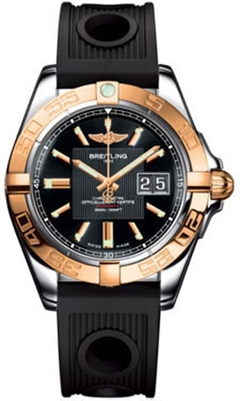 '- Galactic 41 Steel-Rose Gold - Ocean Racer Strap