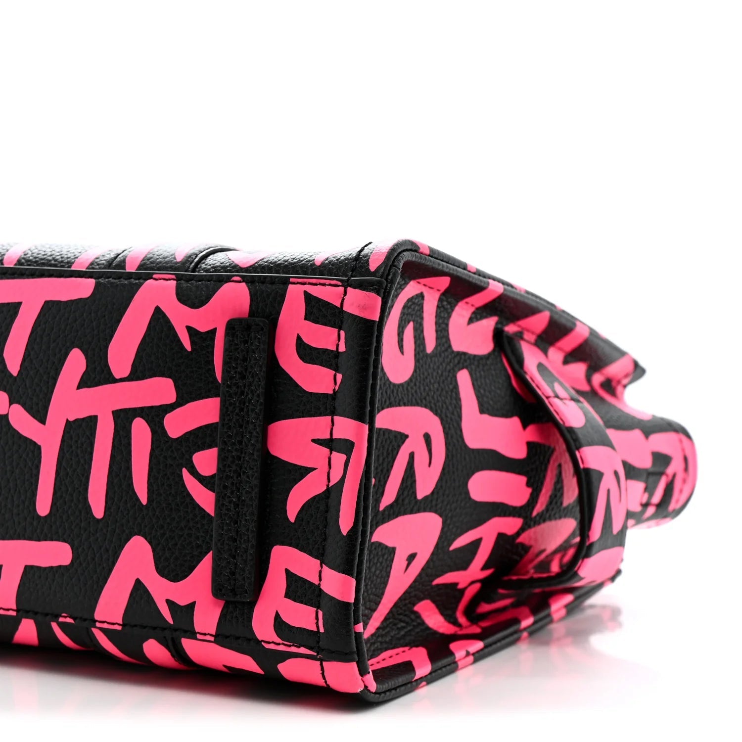 X STEPHEN SPROUSE Grained Calfskin Medium the Tote Bag Pink