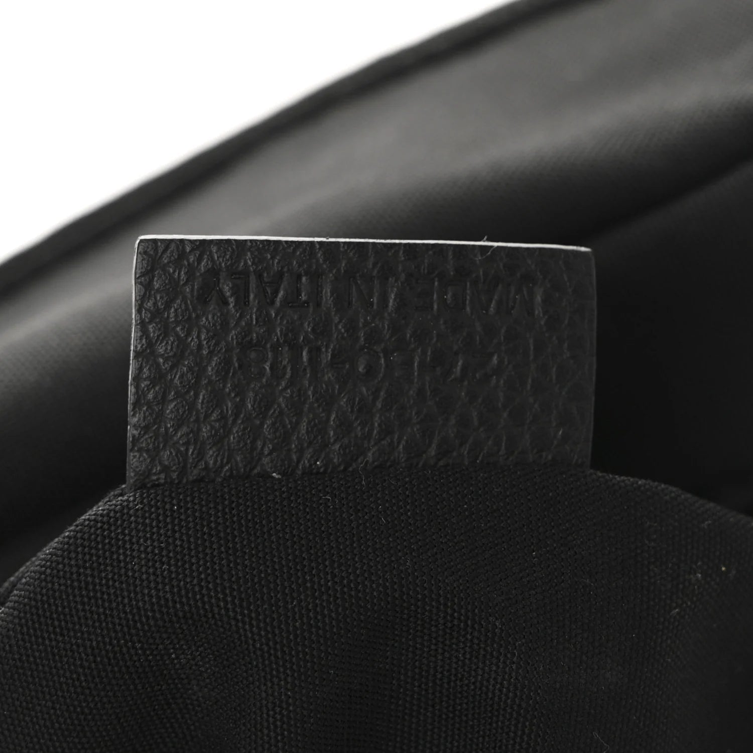 X KAWS Nylon Calfskin Bee Belt Bag Black