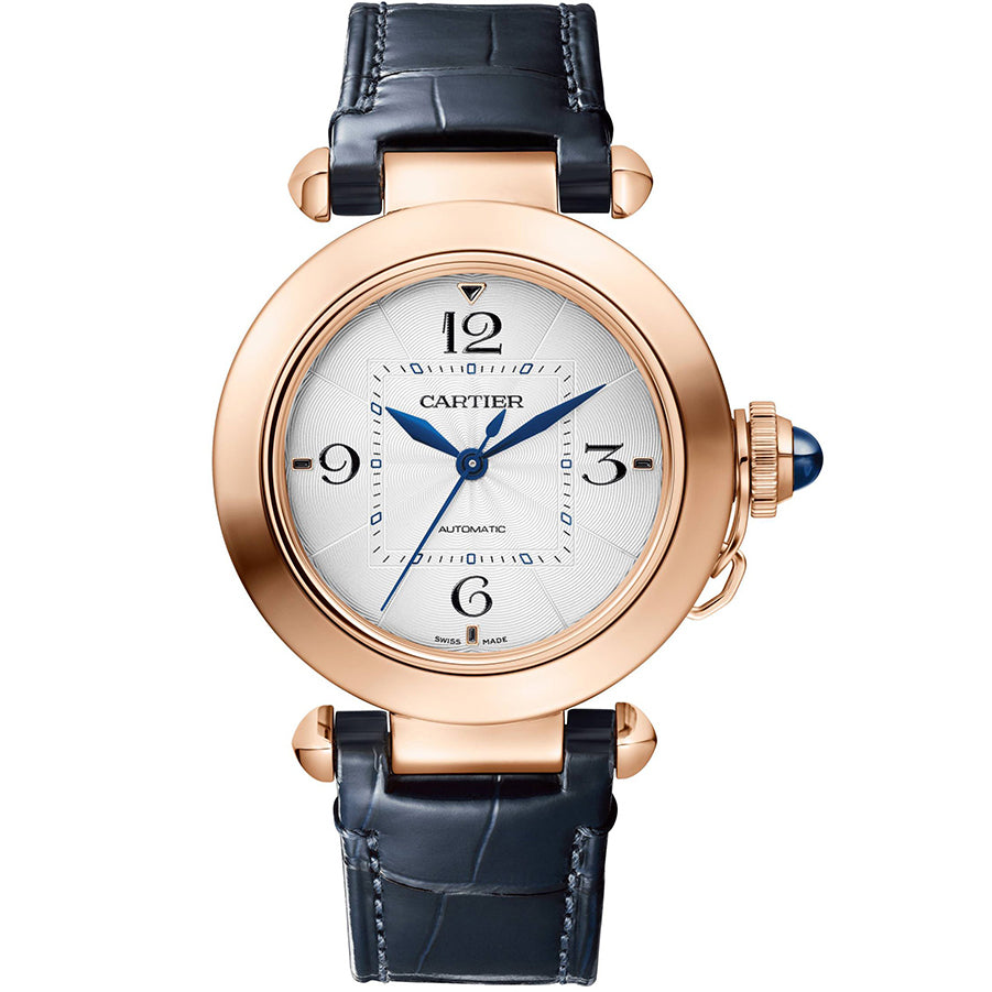 Cartier Pasha De Cartier 35mm WGPA0014 Silver Dial