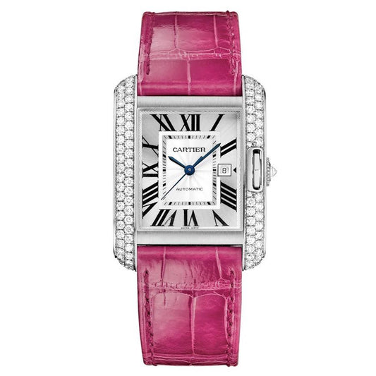 Cartier Tank Anglaise 39mm WT100018 Silver Dial