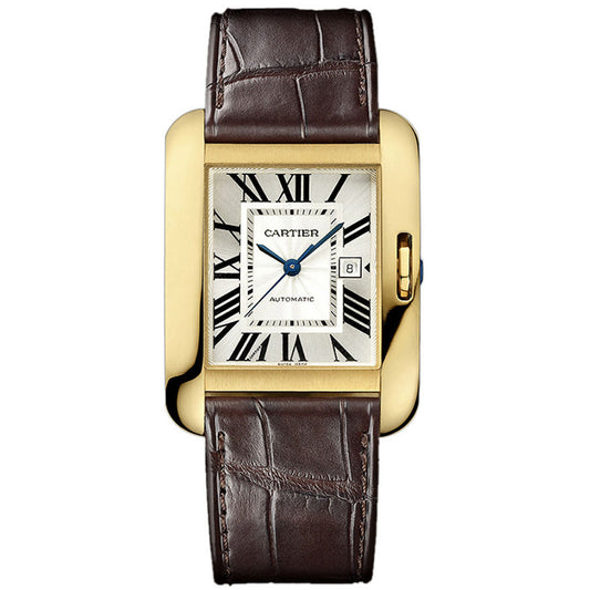 Cartier Tank Anglaise 39mm W5310030 Silver Dial