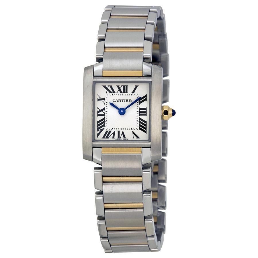Cartier Tank Francaise 25mm W51007Q4 Silver Dial