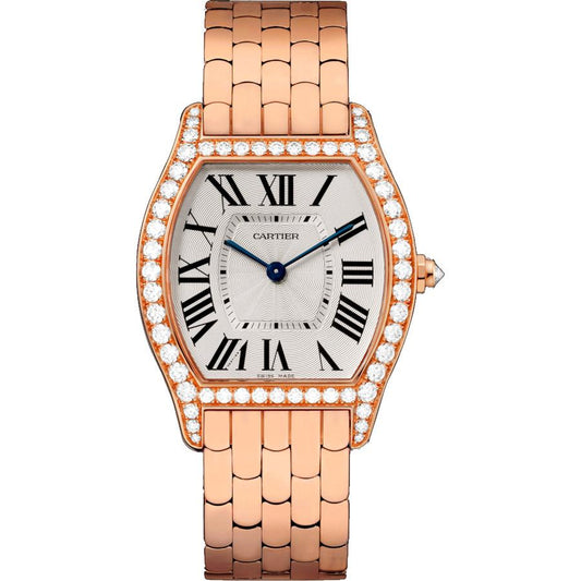 Cartier Tortue 39mm WA501012 Silver Dial