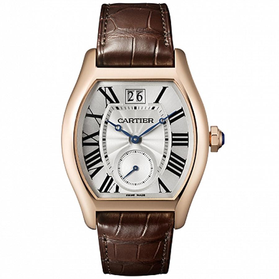 Cartier Tortue 48mm W1556234 Silver Dial