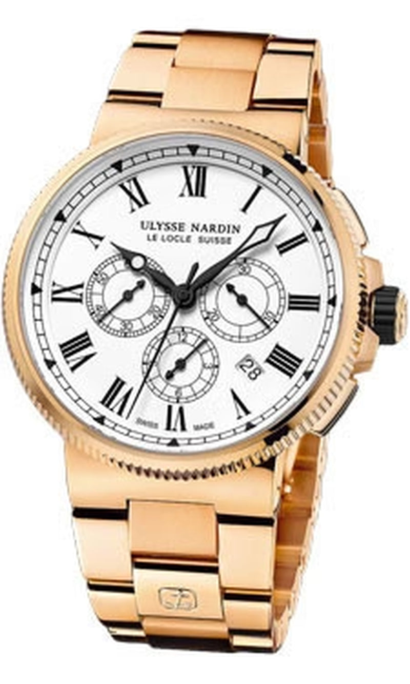 '- Marine Chronograph Manufacture - Rose Gold