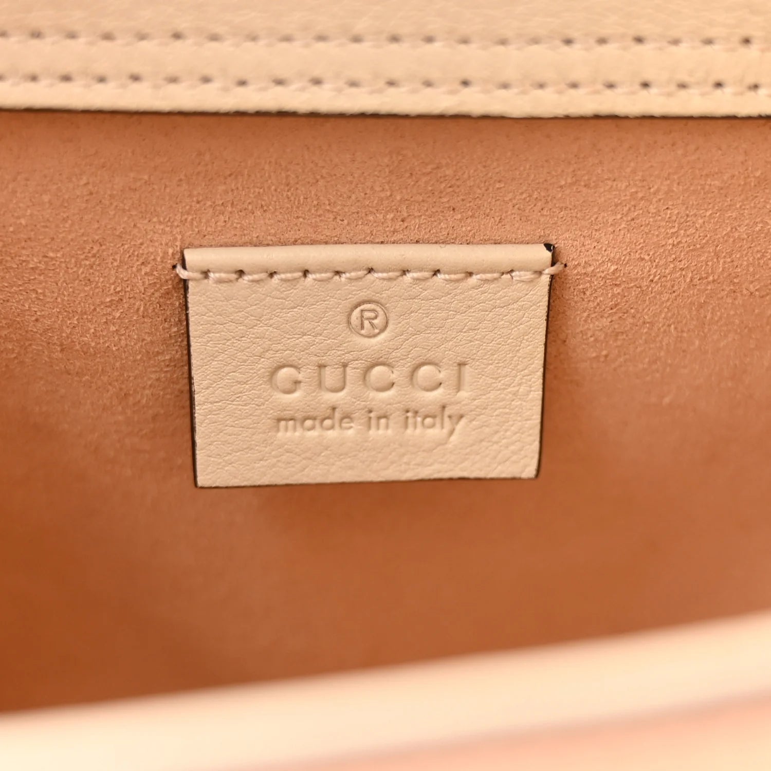 Wonka Mini Diana Tote Bag in Mystic White and Orange Fluo Calfskin