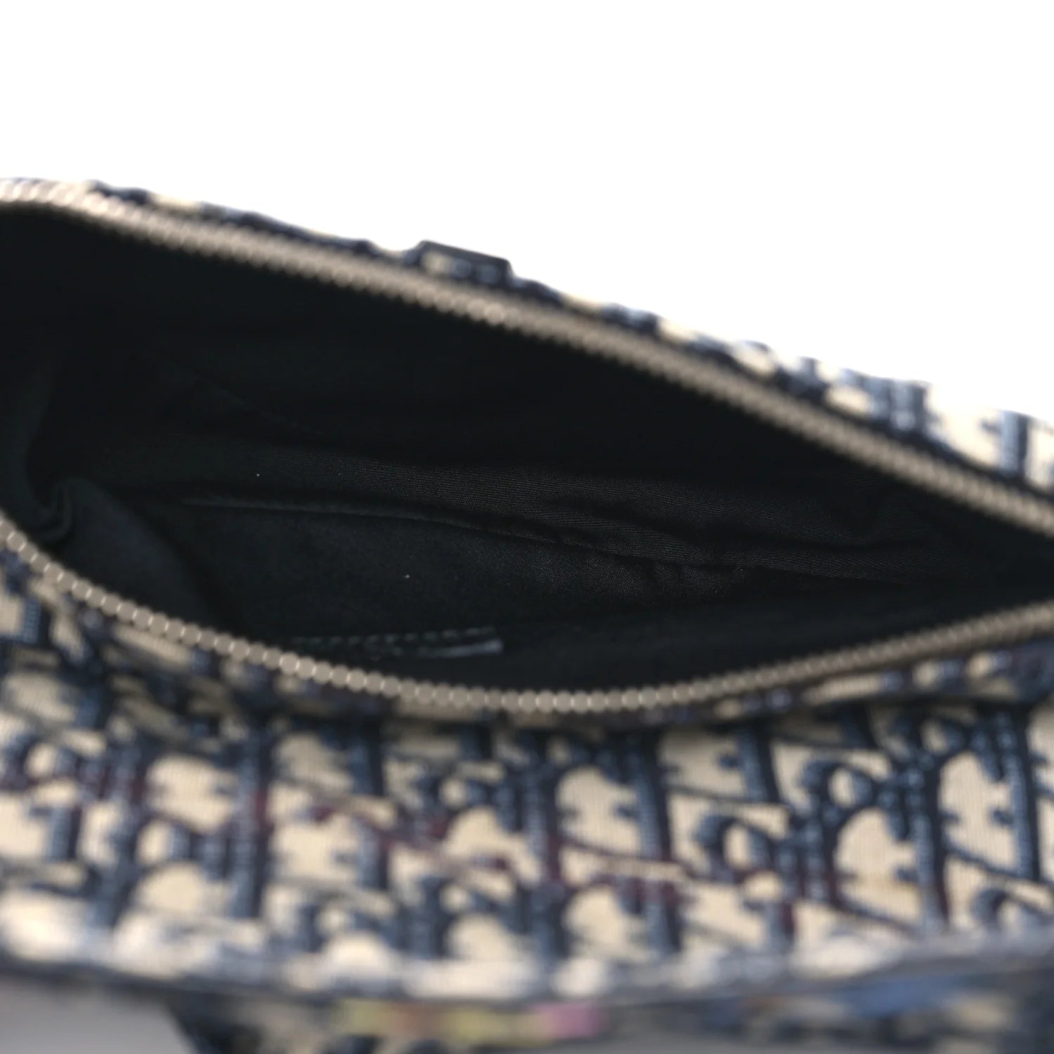 X ALEX FOXOTN Oblique Floral Print Mens Saddle Bag Blue Multicolor