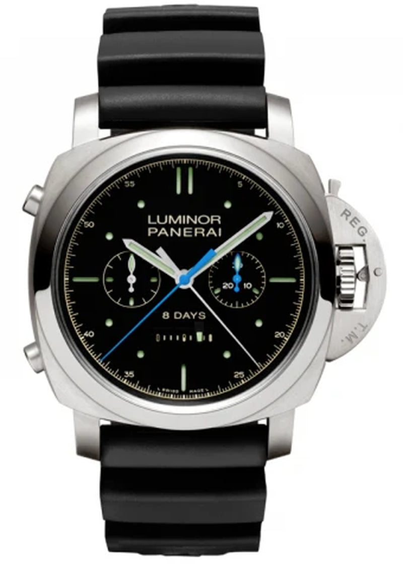 '- Luminor 1950 Rattrapante 8 Days