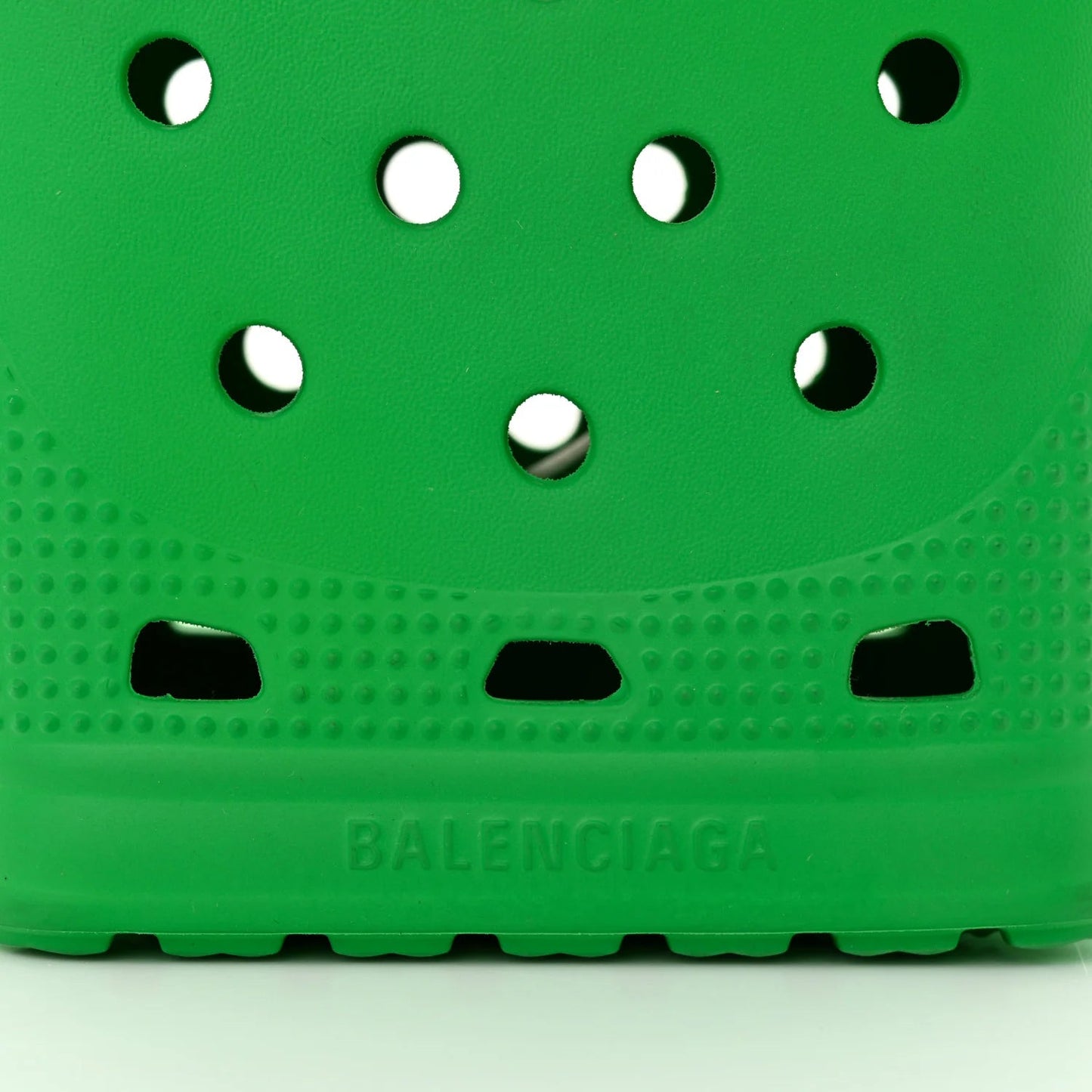 X CROCS Rubber Phone Holder with Strap Green