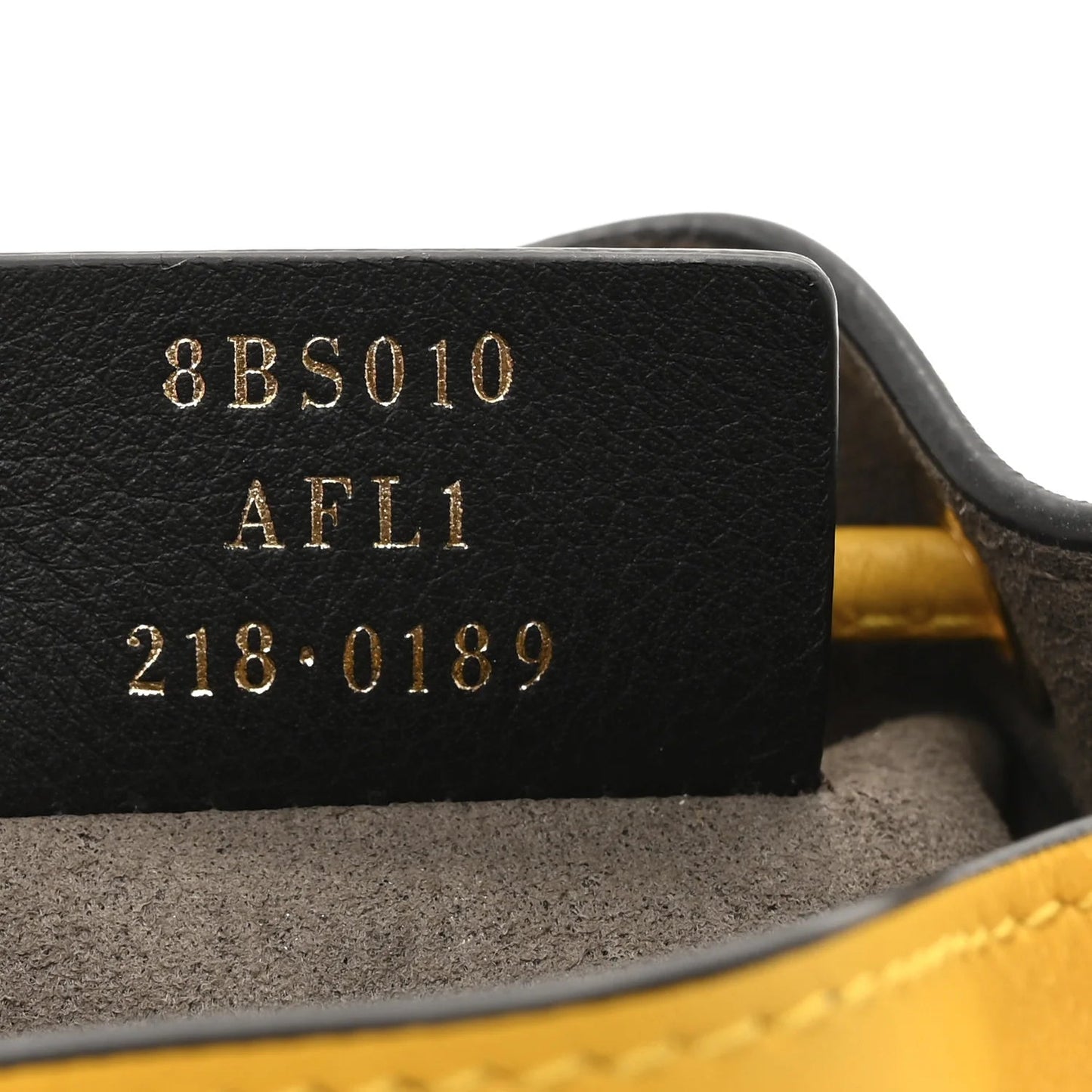 X SARAH COLEMAN Glazed Canvas Vitello King F Is  FF Vertigo Mini Mon Tresor Bucket Bag Mimosa White