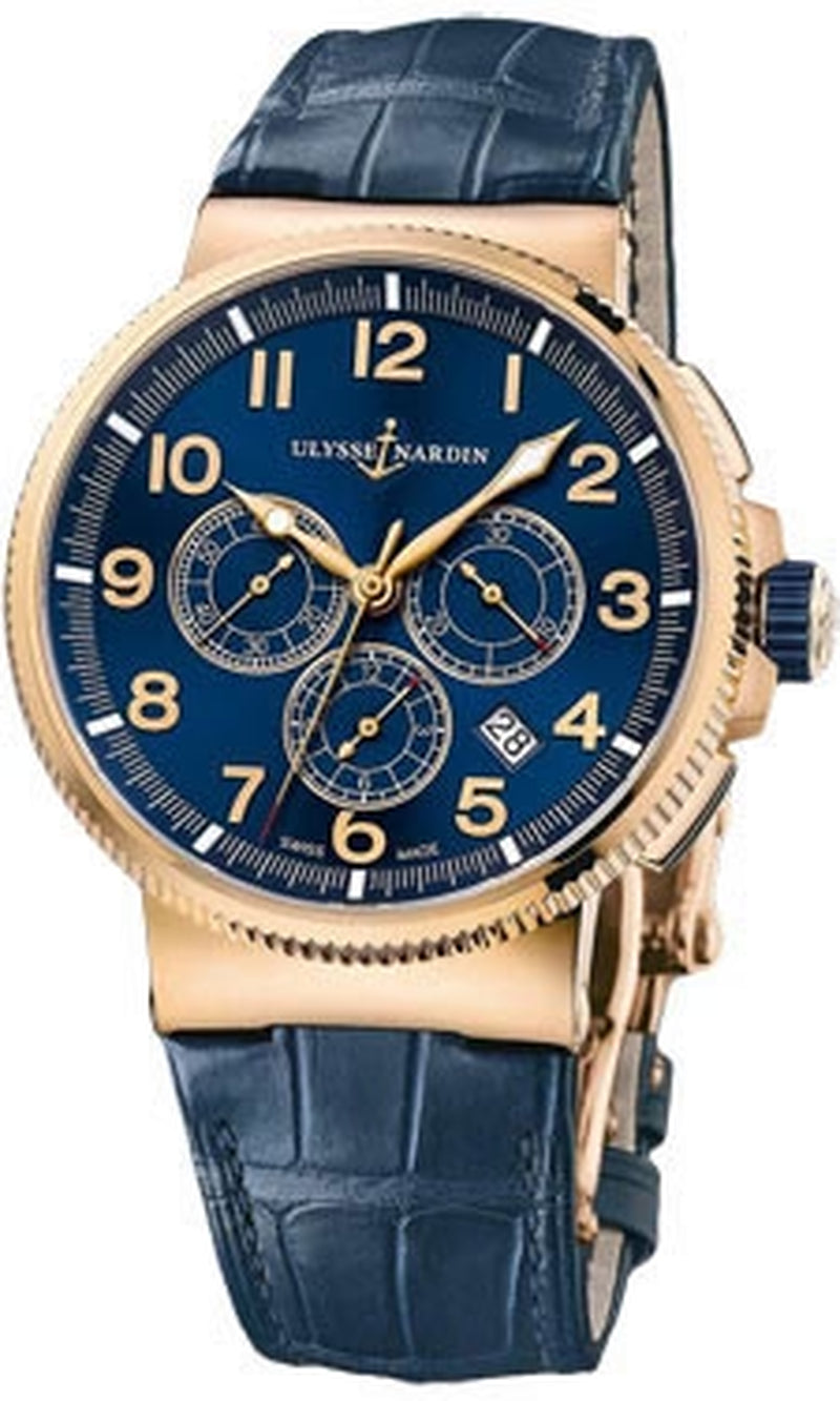 '- Marine Chronograph Manufacture - Rose Gold