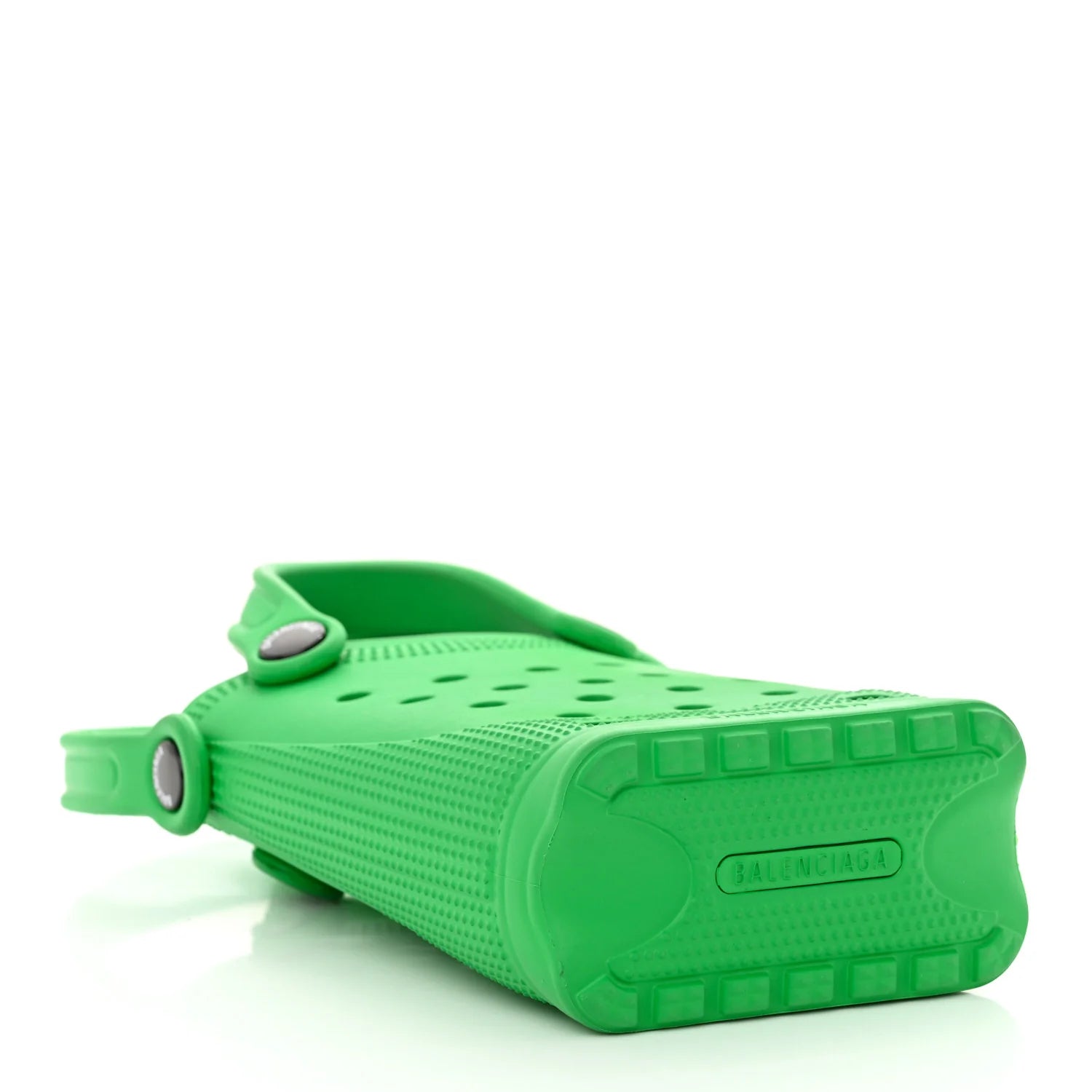 X CROCS Rubber Phone Holder with Strap Green