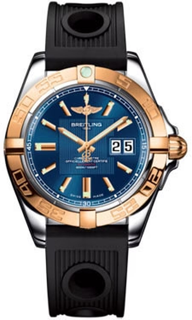 '- Galactic 41 Steel-Rose Gold - Ocean Racer Strap