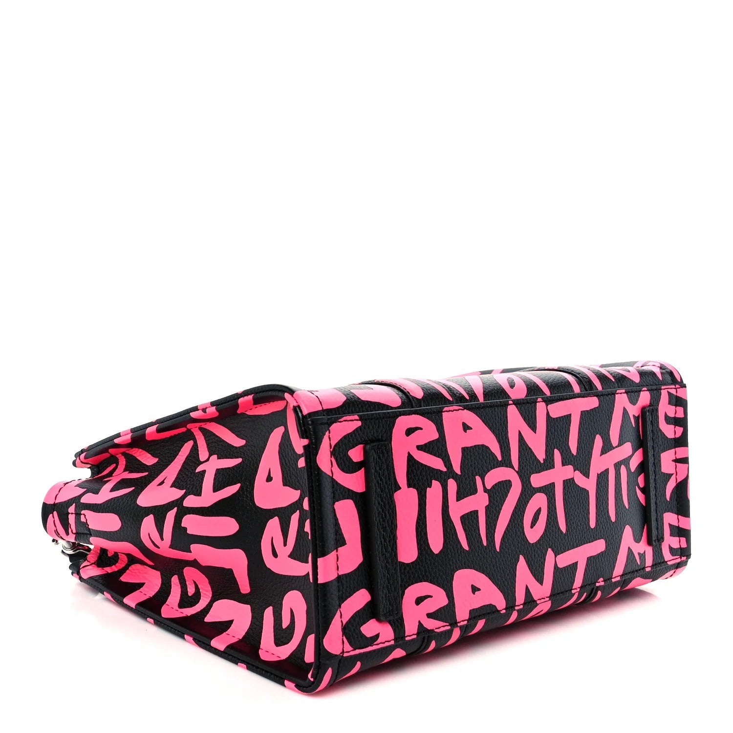 X STEPHEN SPROUSE Grained Calfskin Medium the Tote Bag Pink