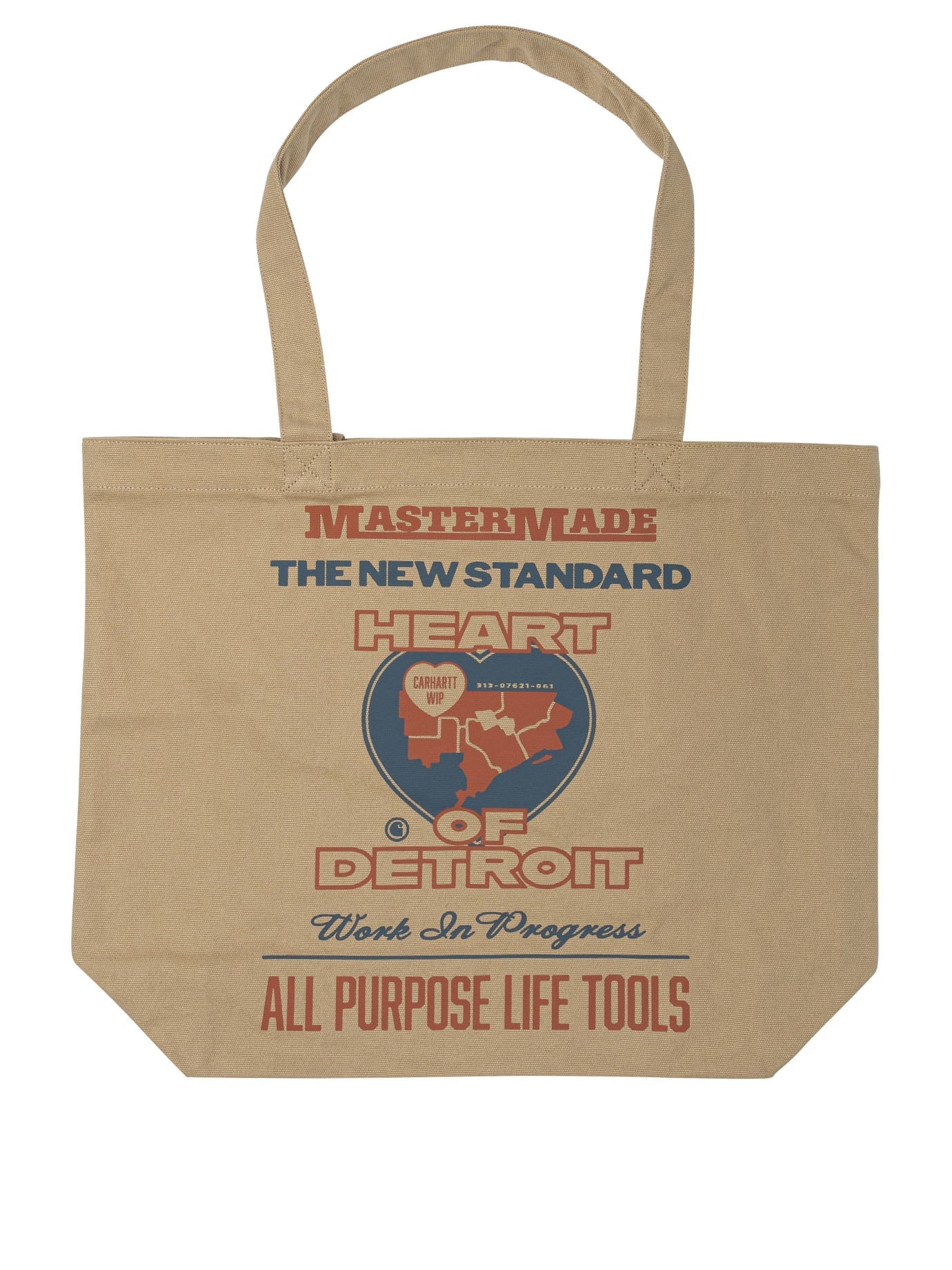 "Canvas Graphic" Tote Shoulder Bag