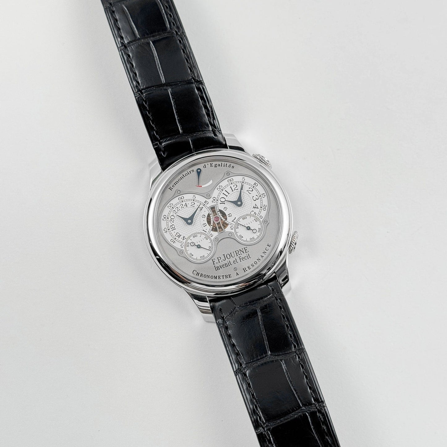 F.P.Journe Chronomètre À Résonance Ref. RQ Platinum Silver Dial (2021)