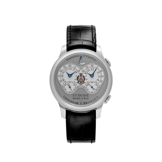 F.P.Journe Chronomètre À Résonance Ref. RQ Platinum Silver Dial (2021)