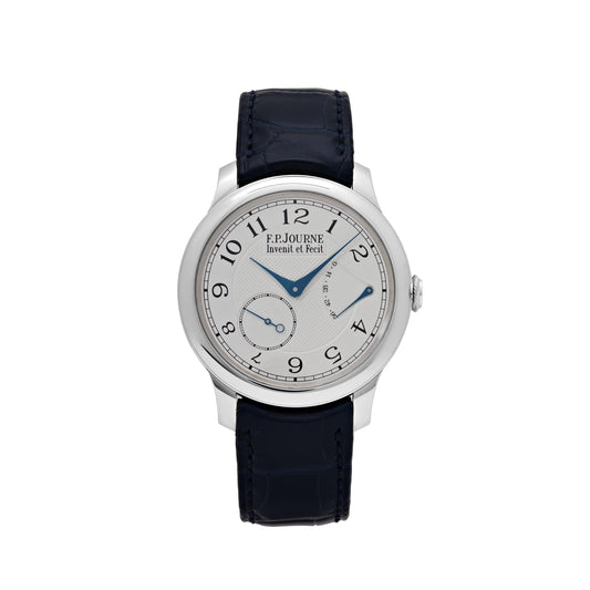 F.P.Journe Chronomètre Souverain Classique Edition Platinum  Silver Dial