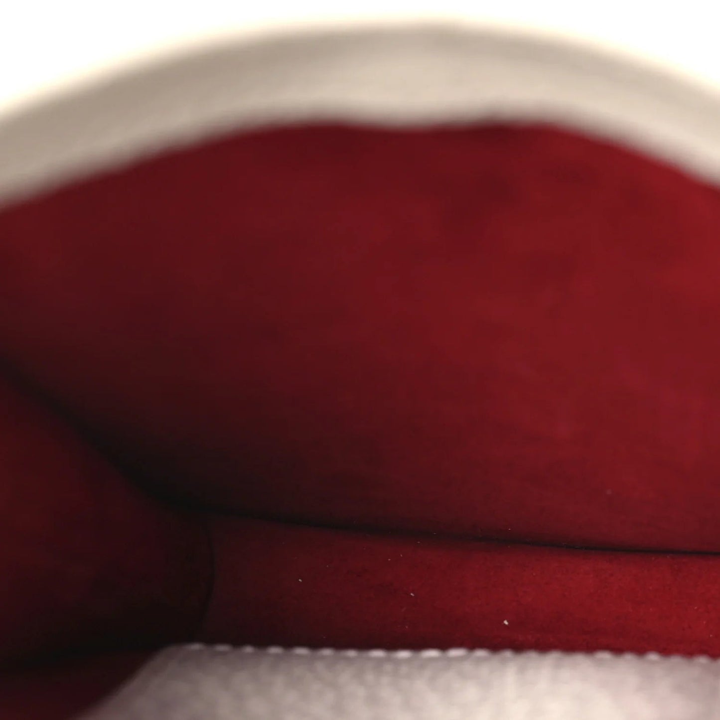 X adidas Textured Dollar Calfskin Trefoil Embossed Phone Crossbody Bag Hibiscus Red off White