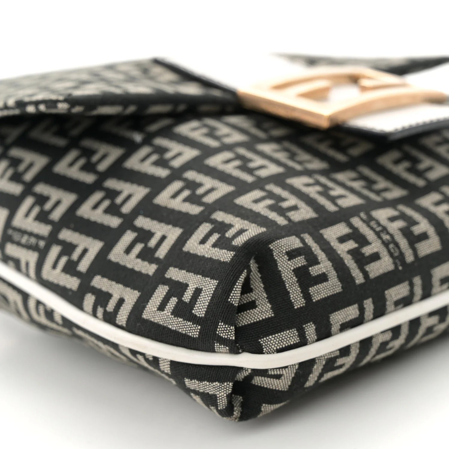 Zucchino Tube Messenger Bag Black White