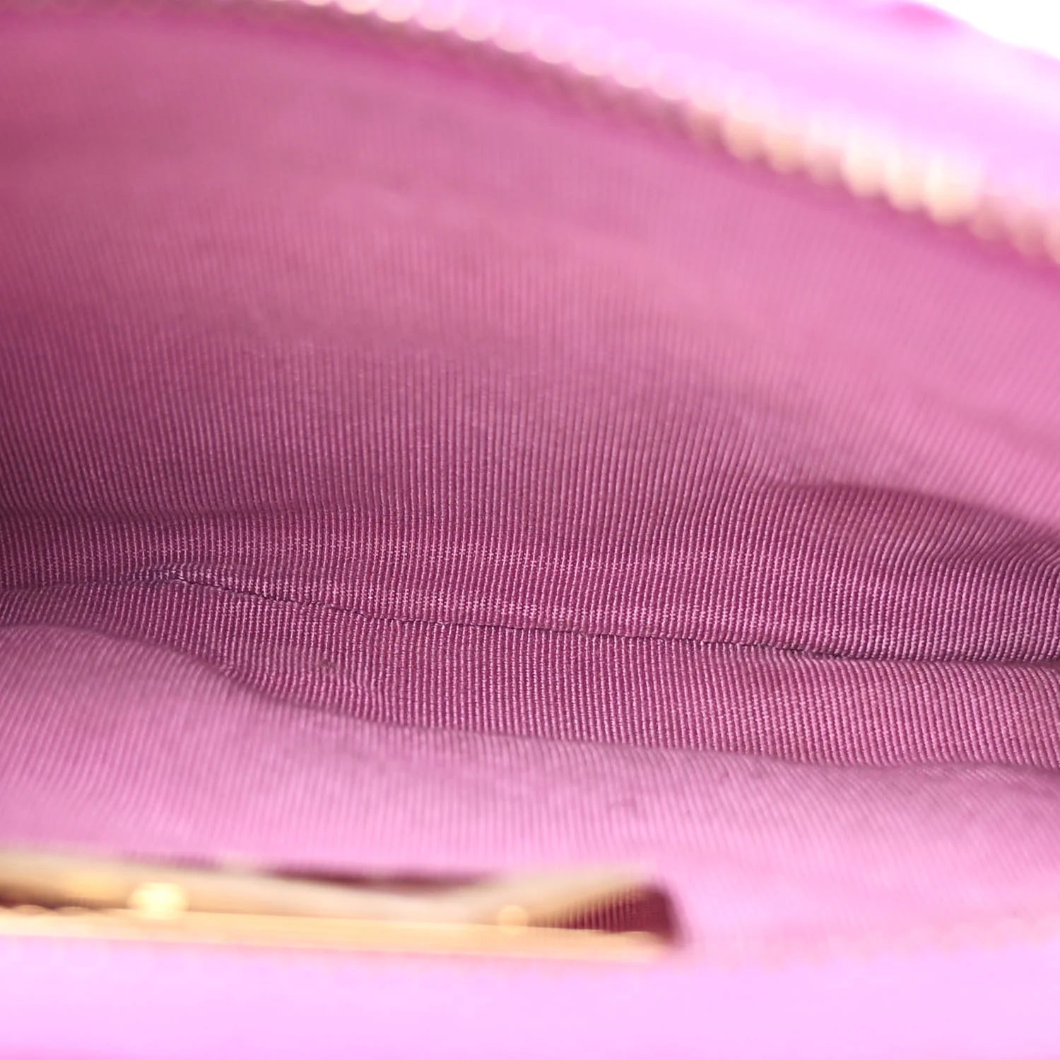 Wool Tweed Giant Logo Waist Bag Magenta