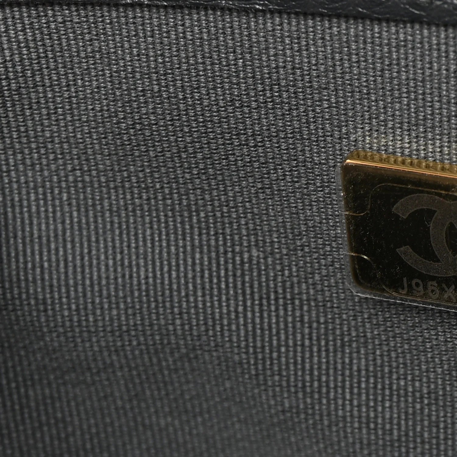 Washed Denim Quilted Messenger Flap Black