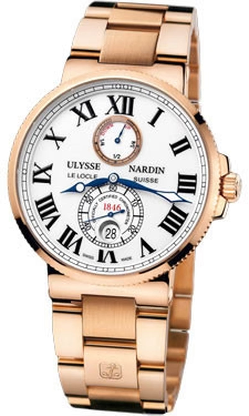 '- Marine Chronometer 43Mm - Rose Gold