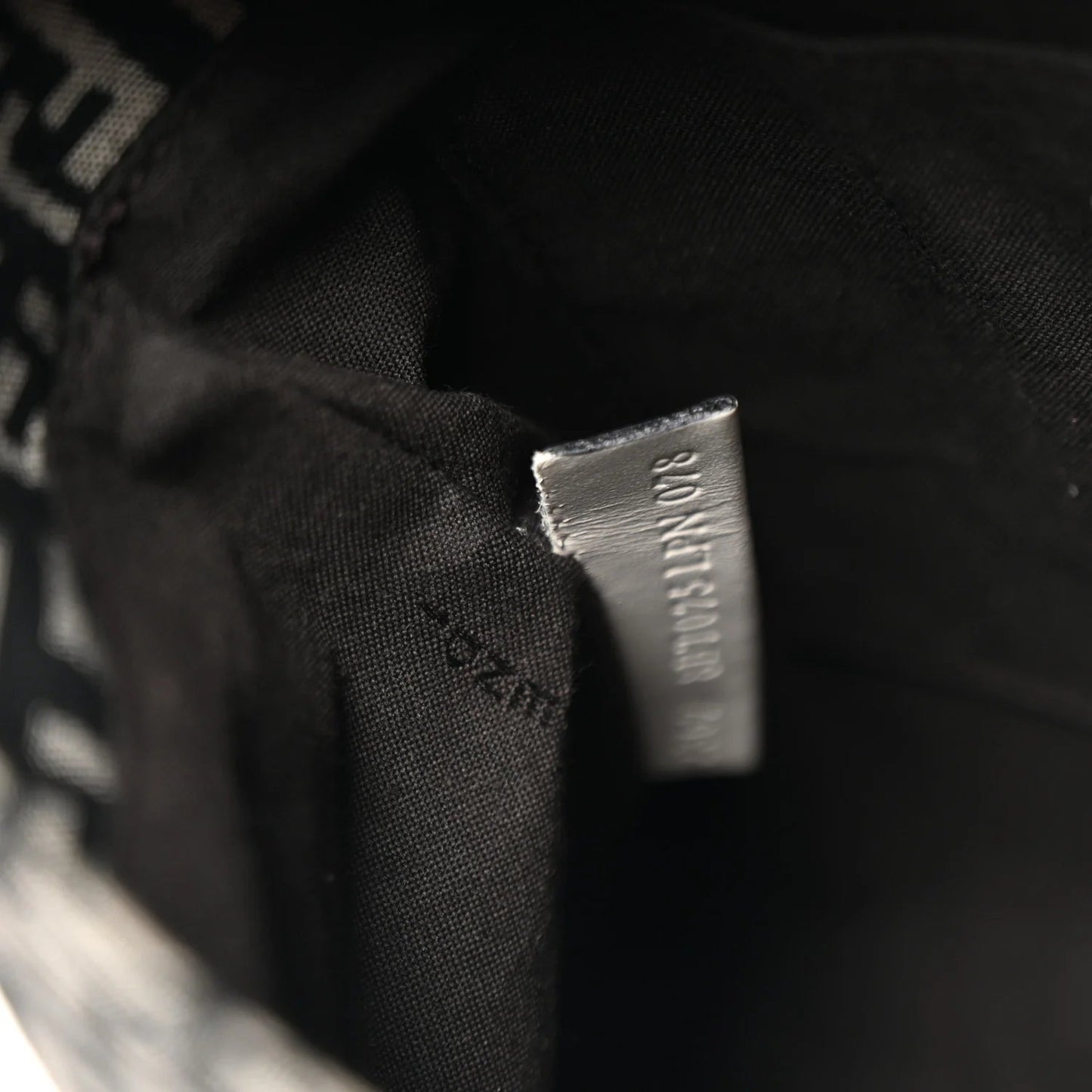 Zucchino Tube Messenger Bag Black White