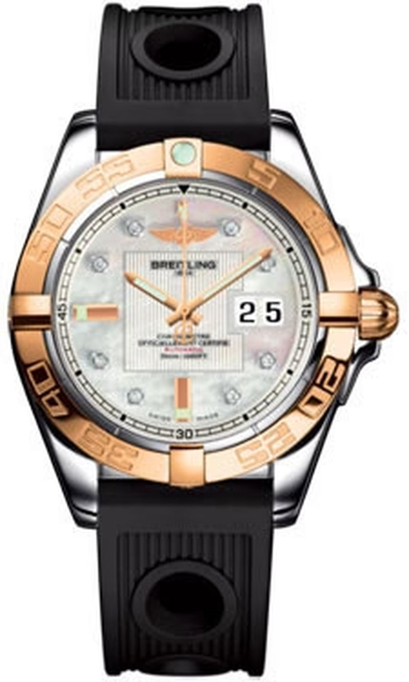 '- Galactic 41 Steel-Rose Gold - Ocean Racer Strap
