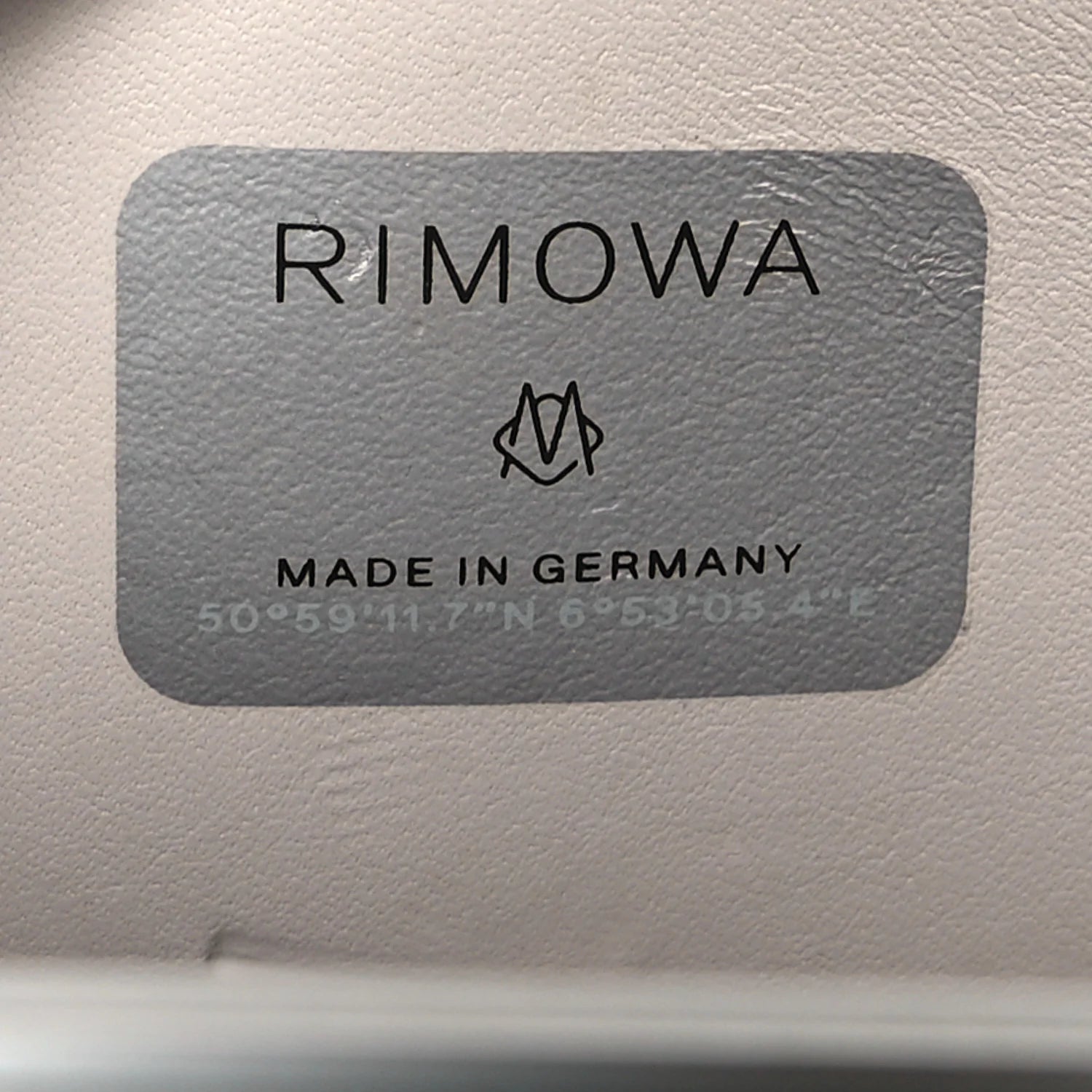 X RIMOWA Aluminum Personal Clutch on Strap Silver