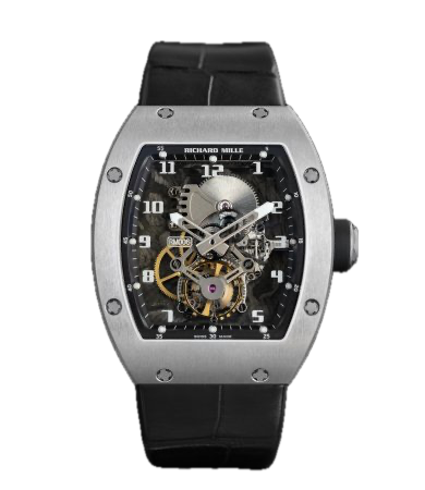 Richard Mille RM17-01 Titanium 48.15 mm x 40.10 mm Transparent Dial Titanium Rubber Strap RM 17-01