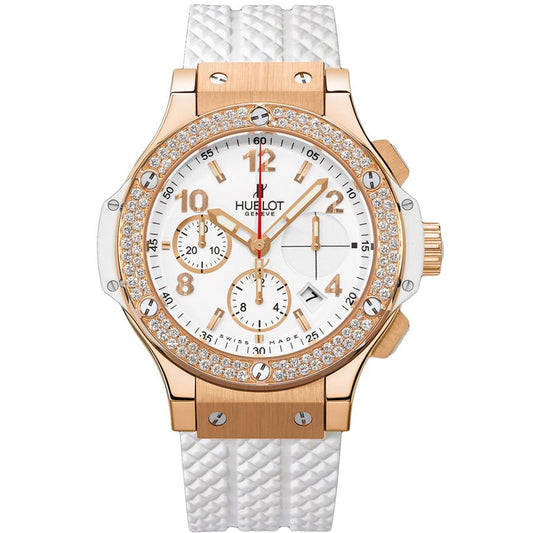 Hublot Big Bang Chronograph 41mm 341.PE.2010.RW.1104 White Dial