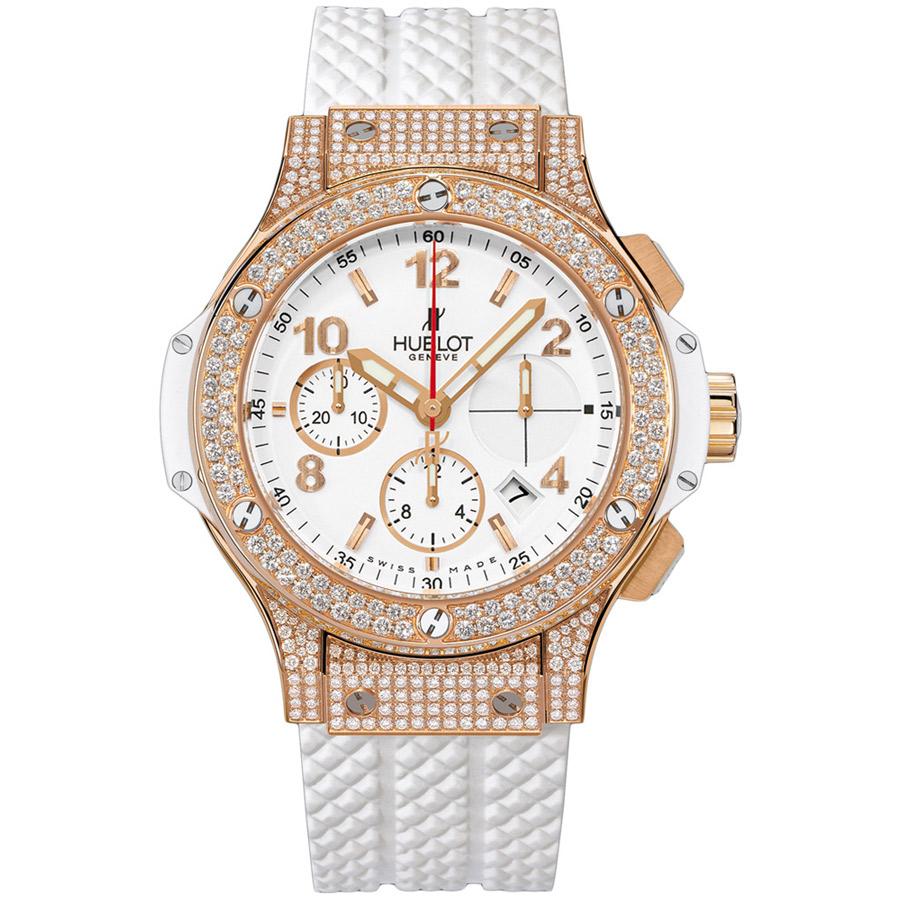 Hublot Big Bang Chronograph 41mm 341.PE.2010.RW.1704 White Dial