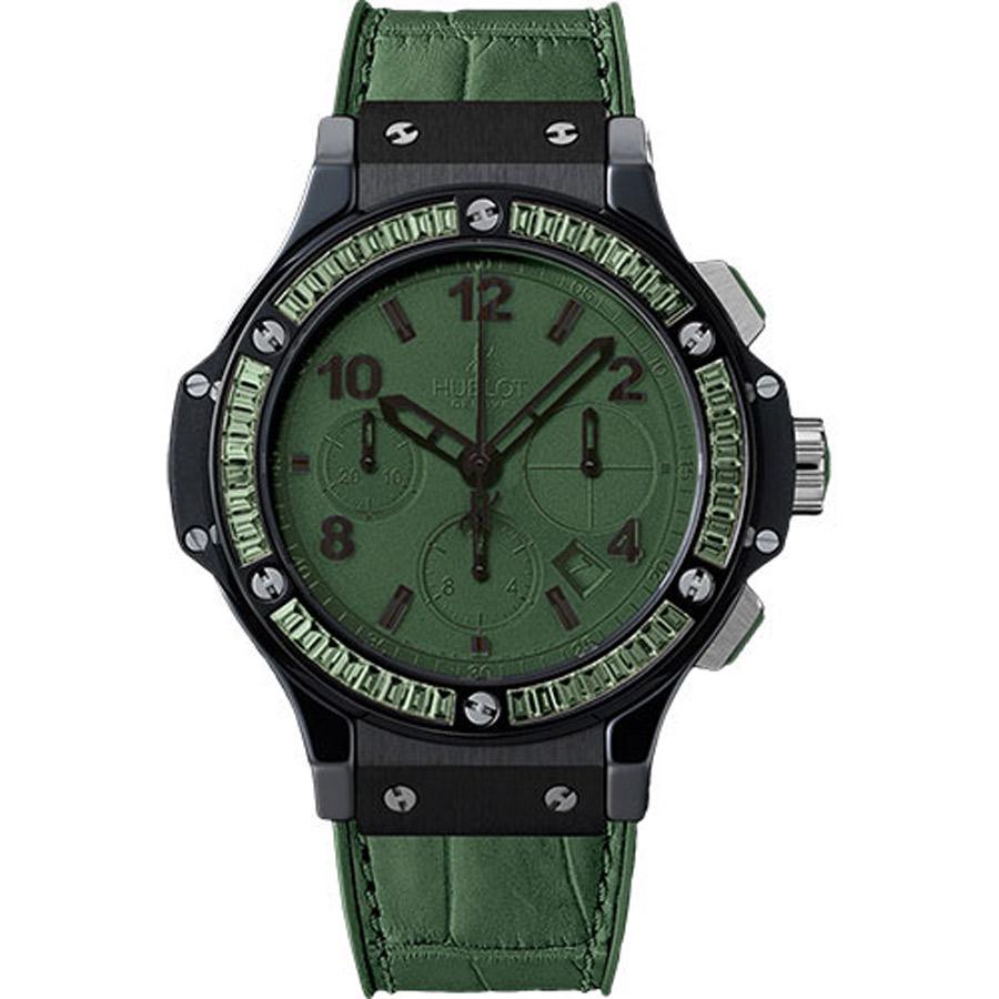 Hublot Big Bang Chronograph Tutti Frutti 41mm  341.CV.5290.LR.1917 Green Dial