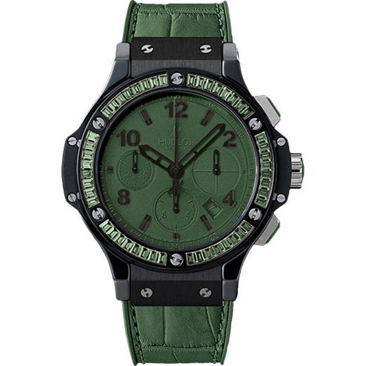 Hublot Big Bang Chronograph Tutti Frutti 41mm  341.CV.5290.LR.1917 Green Dial