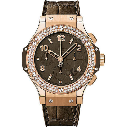 Hublot Big Bang Chronograph Tutti Frutti 41mm 341.PC.5490.LR.1104 Brown Dial
