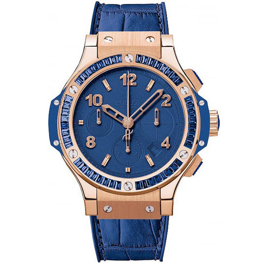 Hublot Big Bang Chronograph Tutti Frutti 41mm 341.PL.5190.LR.1901 Blue Dial