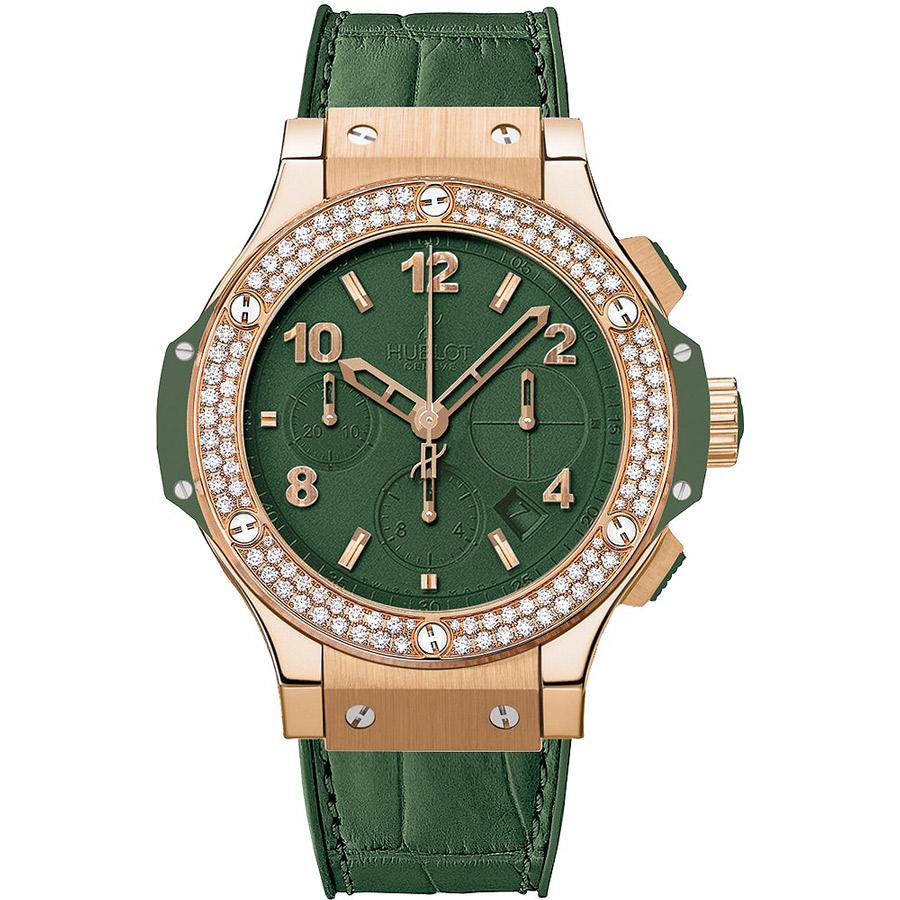 Hublot Big Bang Chronograph Tutti Frutti 41mm 341.PV.5290.LR.1104 Green Dial