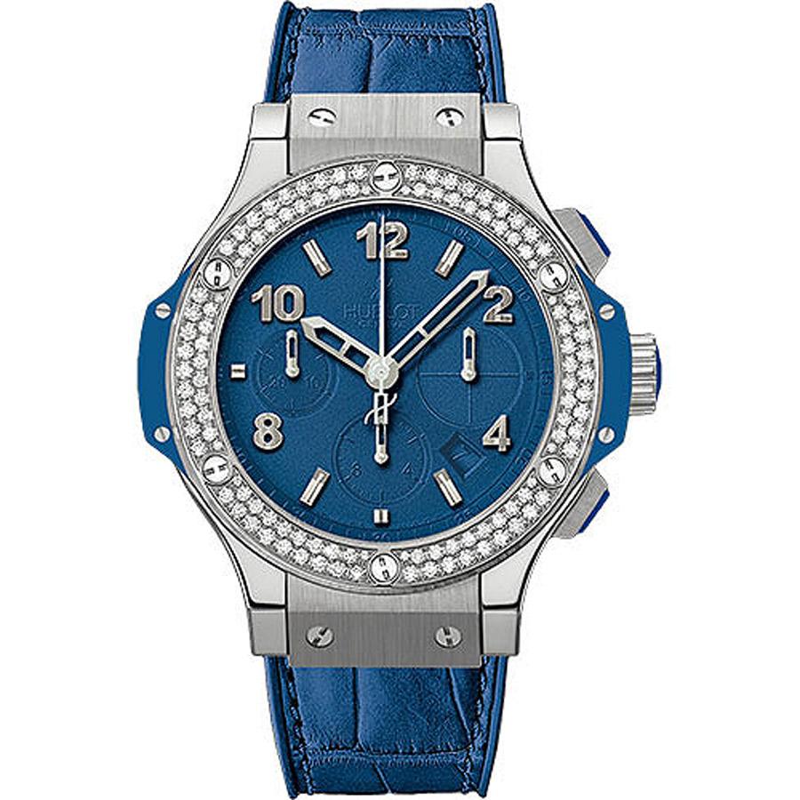 Hublot Big Bang Chronograph Tutti Frutti 41mm 341.SL.5190.LR.1104 Blue Dial