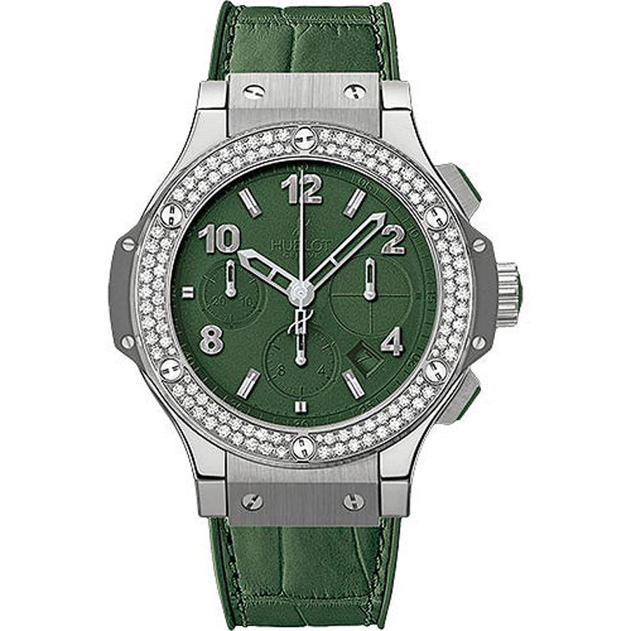 Hublot Big Bang Chronograph Tutti Frutti 41mm 341.SV.5290.LR.1104 Green Dial